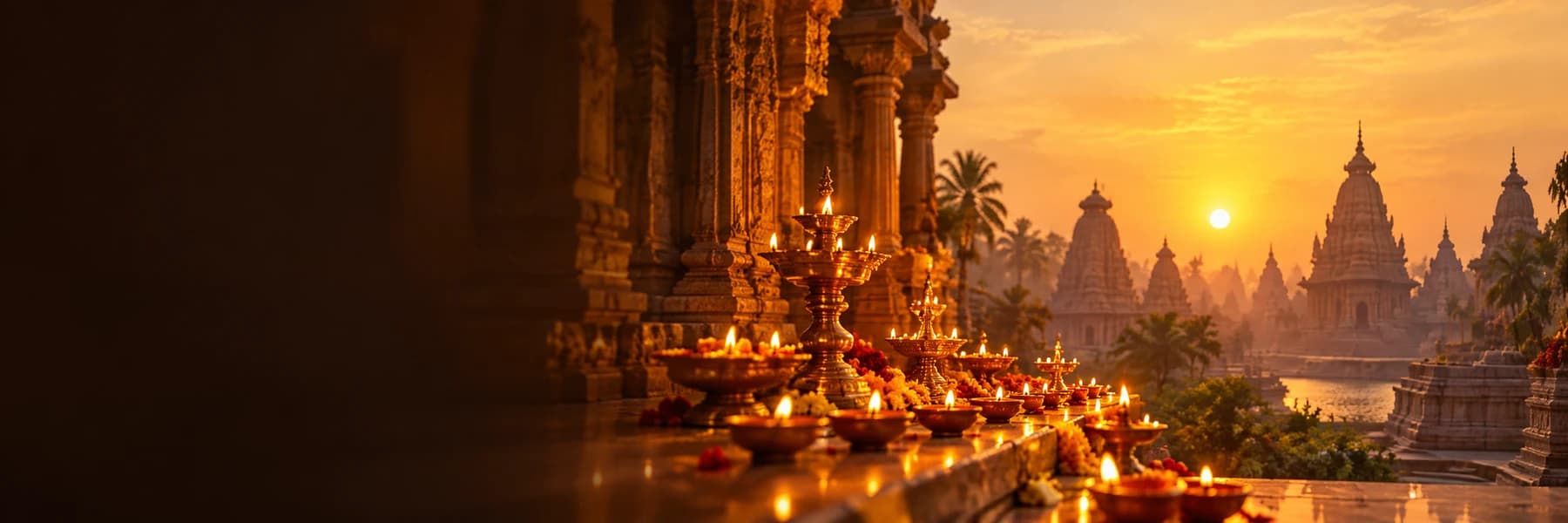 Temple sanctum background