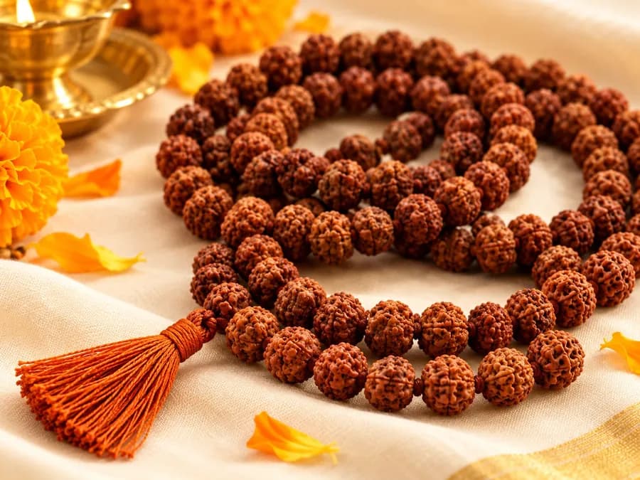 Rudraksha Mala (108 Beads)